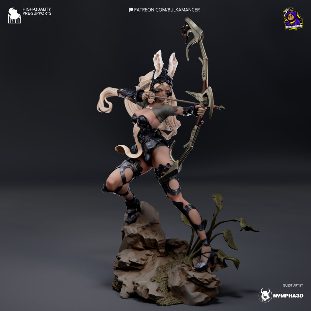 Fran - Final Fantasy XII - figurka 3D Drukarnia Marzeń