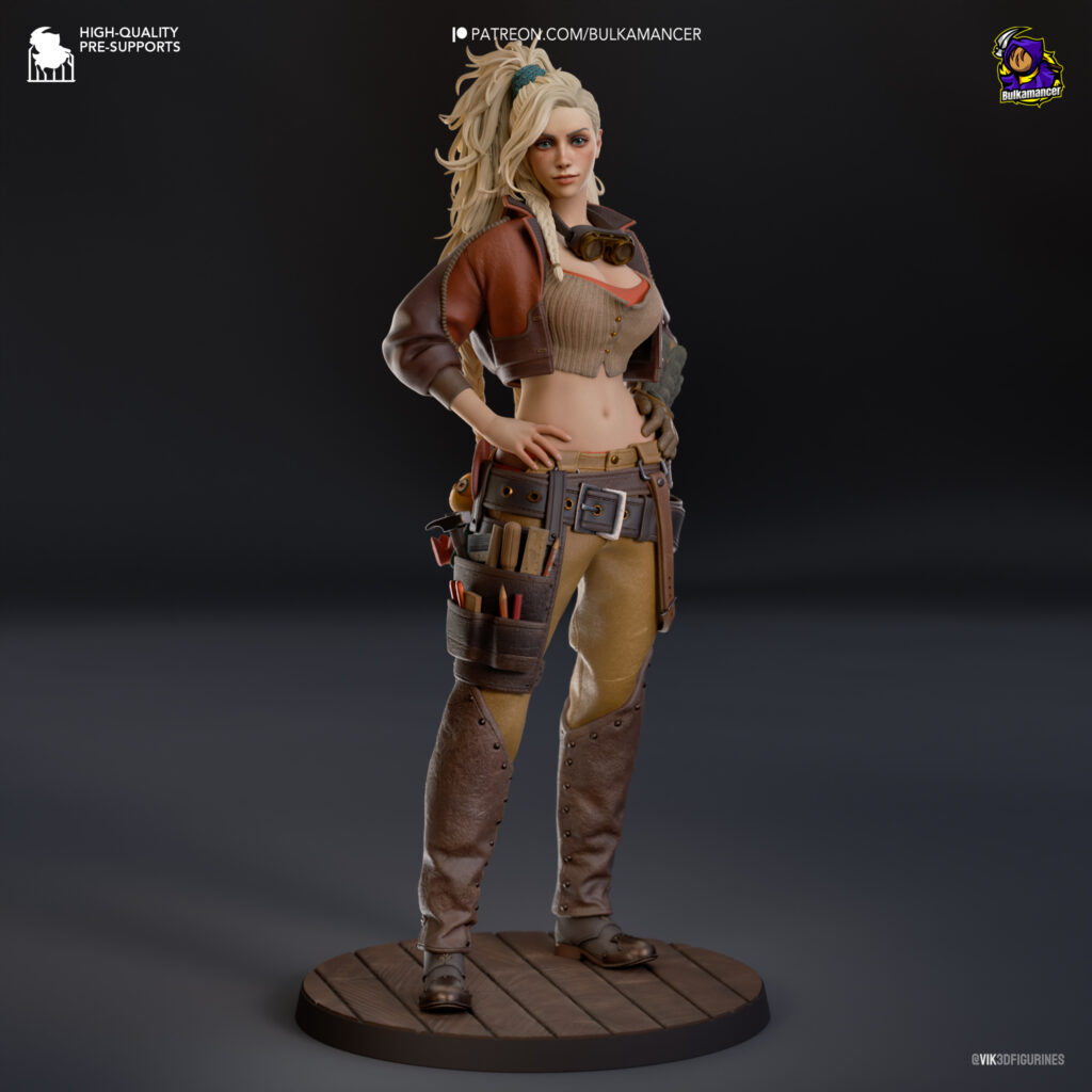 Gemma - Monster Hunter - figurka 3D Drukarnia Marzeń