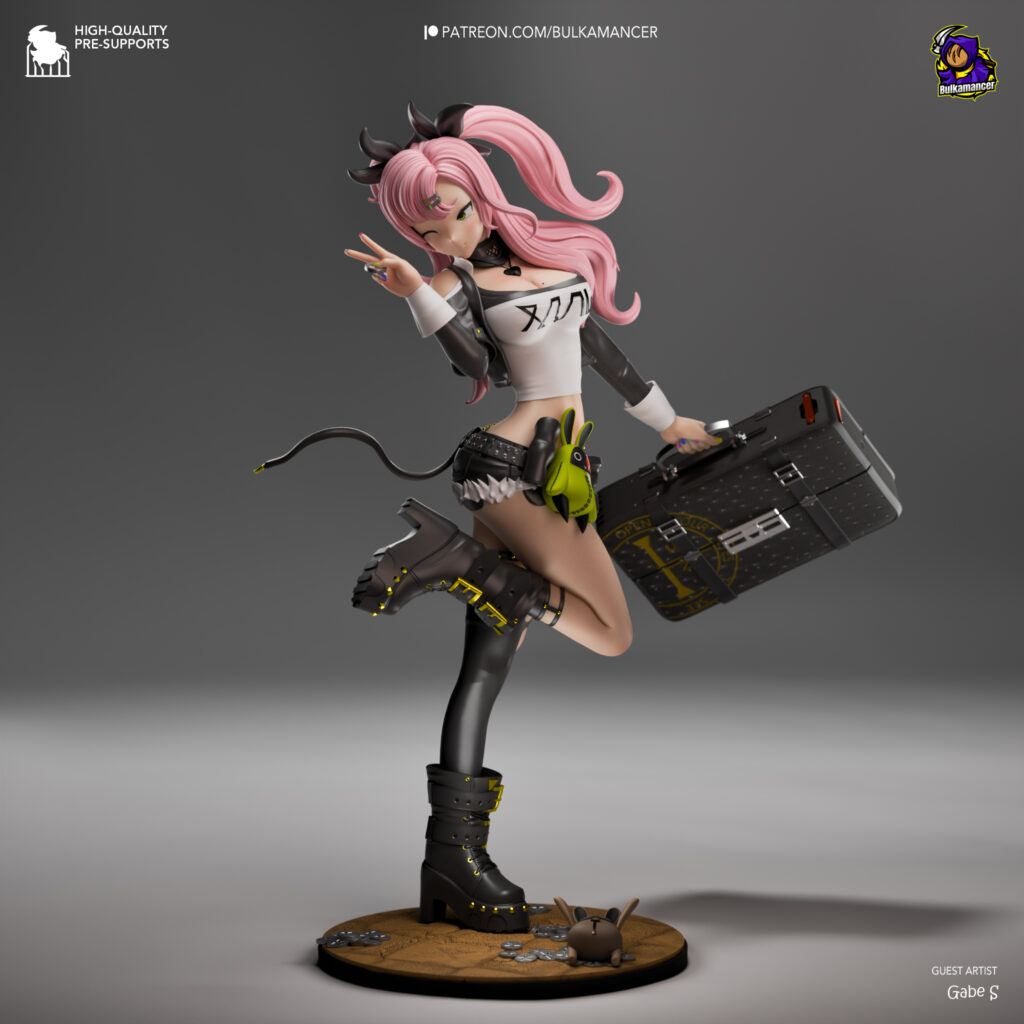 Nicole Demara - Zenless Zone Zero - figurka 3D Drukarnia Marzeń
