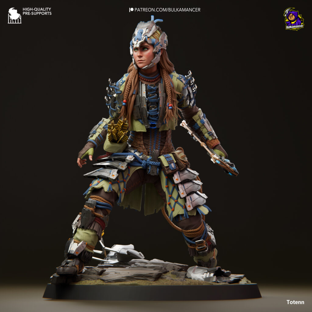 Aloy - Horizon: Forbidden West - figurka 3D Drukarnia Marzeń
