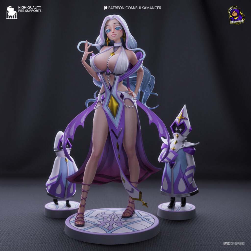 Boobamancer - figurka 3D Drukarnia Marzeń