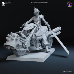 Cloud Strife - Final Fantasy - miniatura 2