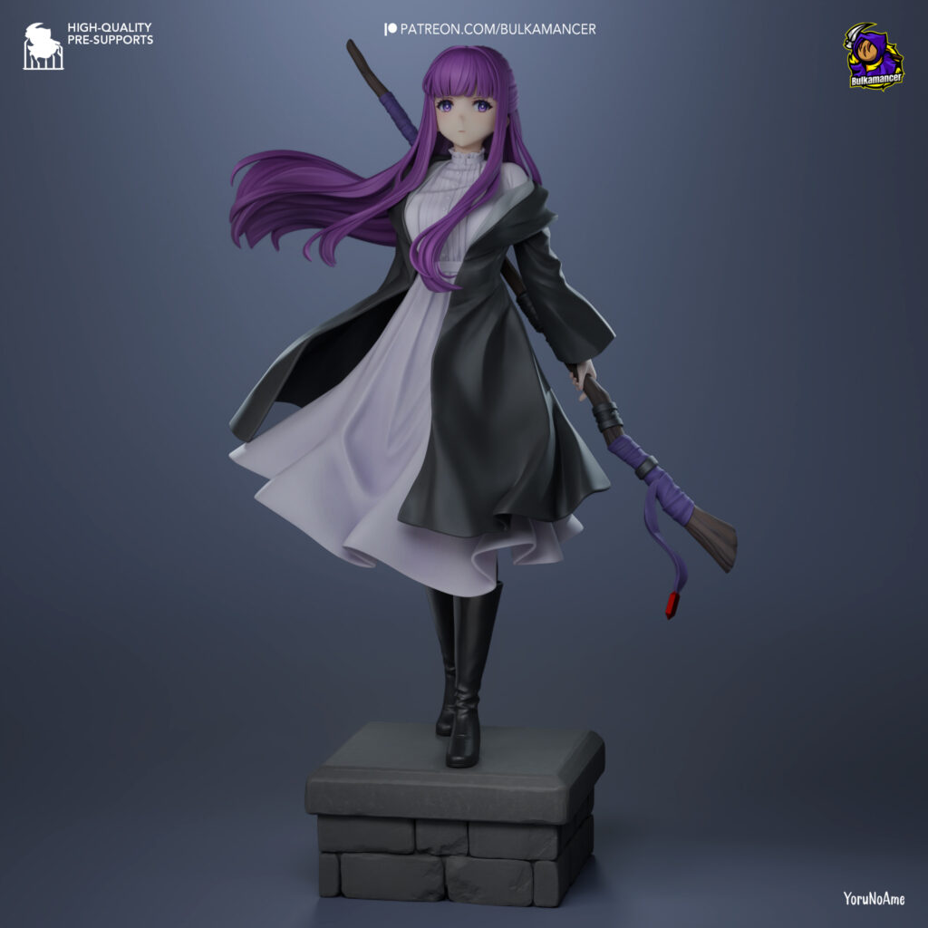 Fern - Sousou no Frieren - figurka 3D Drukarnia Marzeń