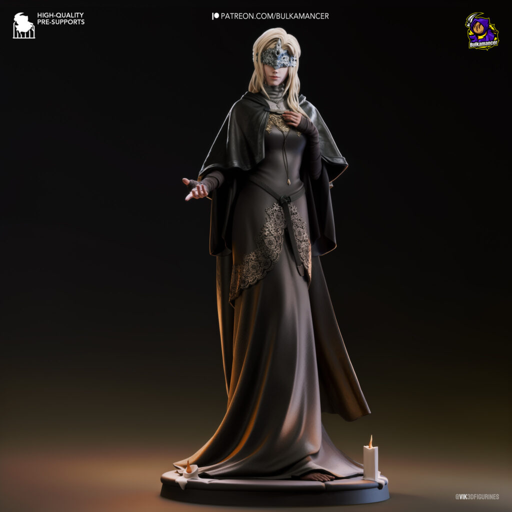 Fire Keeper - Dark Souls 3 - figurka 3D Drukarnia Marzeń