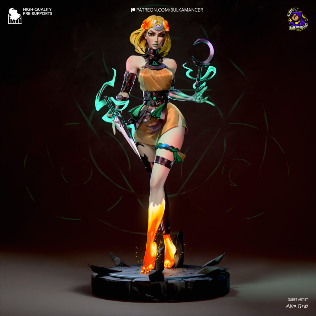 Melinoe - Hades 2 - figurka 3D Drukarnia Marzeń