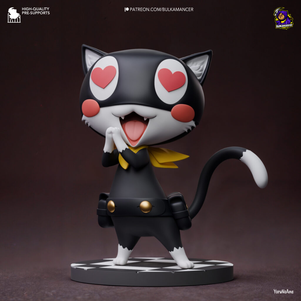 Morgana - Persona 5 - figurka 3D Drukarnia Marzeń