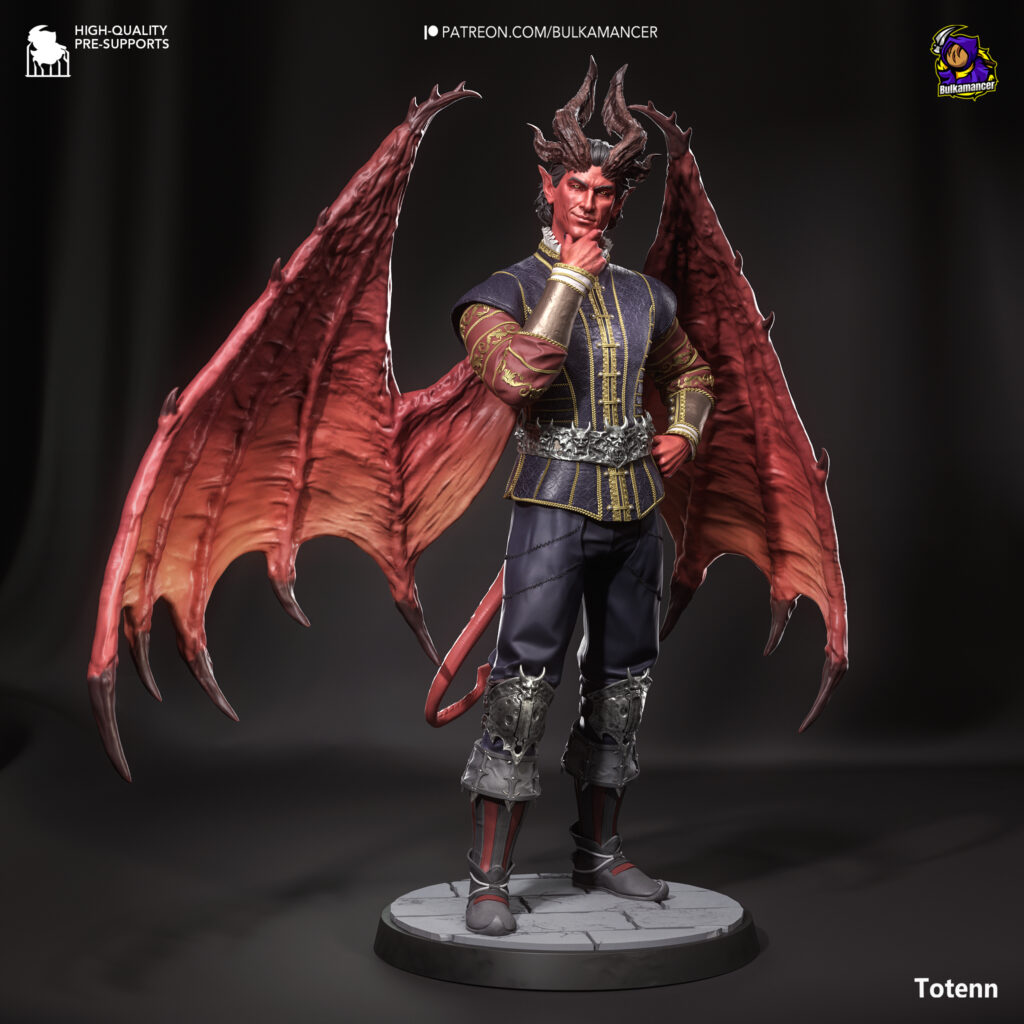 Raphael - Baldur’s Gate 3 - figurka 3D Drukarnia Marzeń