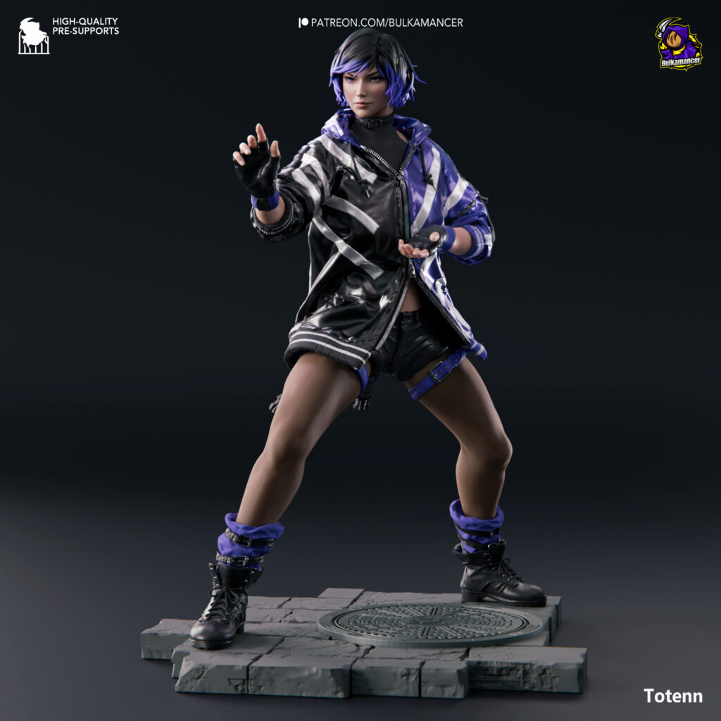Reina - Tekken 8 - figurka 3D Drukarnia Marzeń