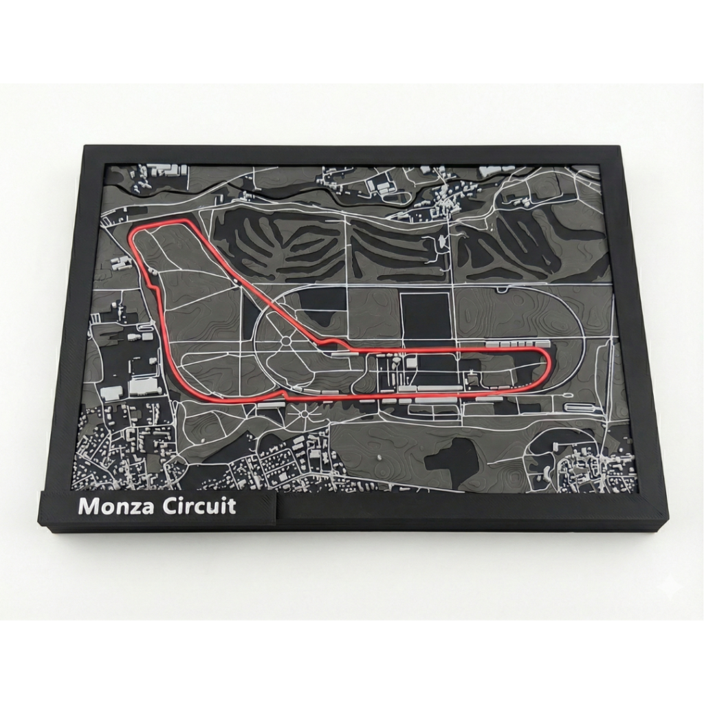 Monza - Tor wyścigowy 3d - figurka 3D Drukarnia Marzeń