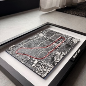 Silverstone (Wielka Brytania) - Tor wyścigowy 3d w ramce - miniatura 4