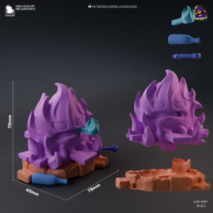 Calcifer - Howl's Moving Castle - miniatura 4