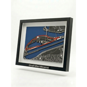 Circuit Gilles Villeneuve (Kanada) – Tor wyścigowy 3d w ramce