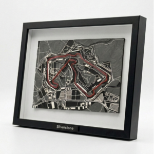 Silverstone (Wielka Brytania) – Tor wyścigowy 3d w ramce