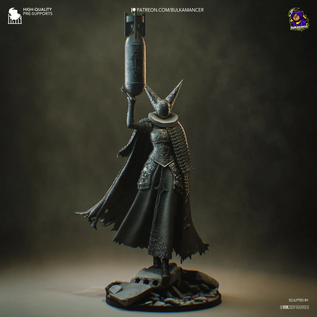 Artillery Witch - Trench Crusade - figurka 3D Drukarnia Marzeń
