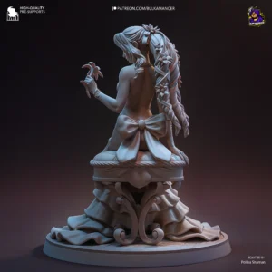 Aerith in Red Dress – Final Fantasy VII - miniatura 4