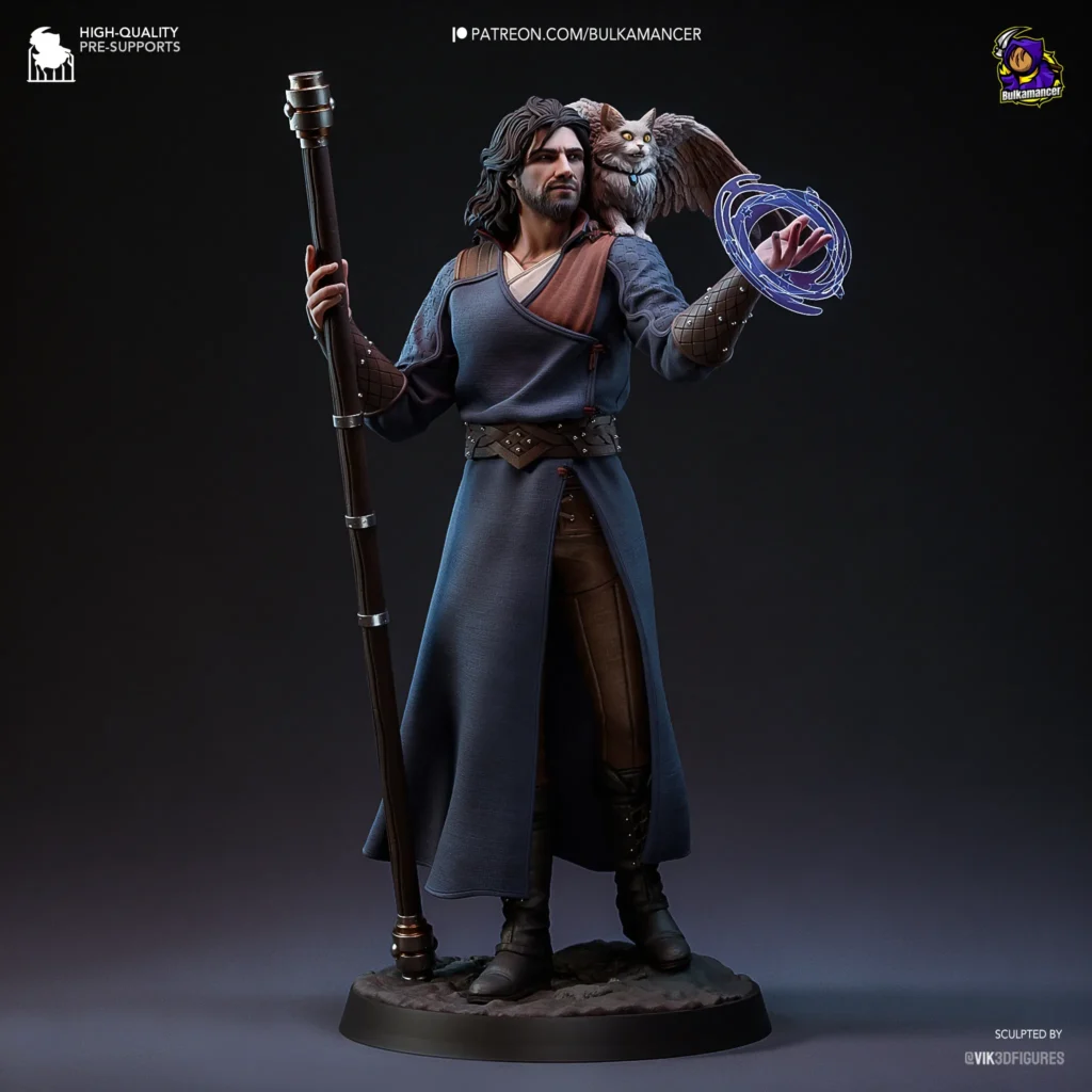 Gale – Baldur's Gate 3 - figurka 3D Drukarnia Marzeń